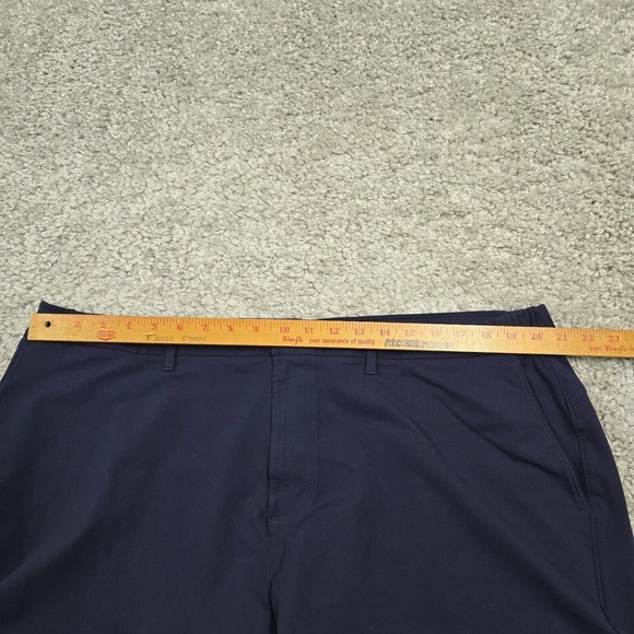Public Rec Pants Mens 44x30 (Fits 40x28) Blue Tapered Stretch Pockets Casual - Picture 8 of 12
